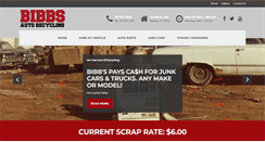 Desktop Screenshot of bibbscash4cars.com